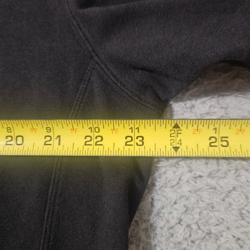 Lululemon Studio Hoodie Mens XXL 2XL Full Zip‎ Black French Terry Athletic Fit - Picture 6 of 8